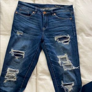 Blank NYC distressed Skinny Jeans